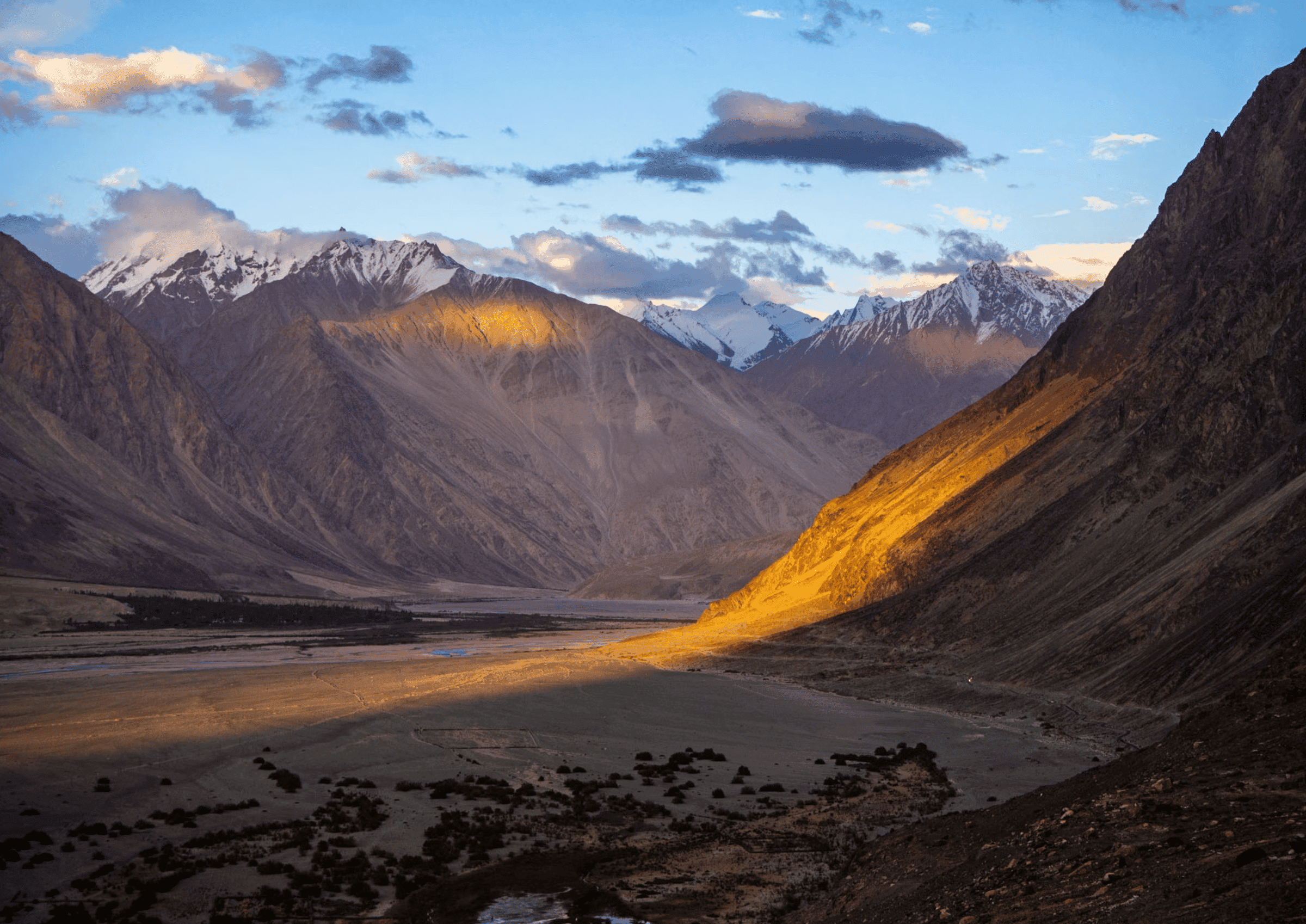 Pangong Tso Lake with its stunning blue waters