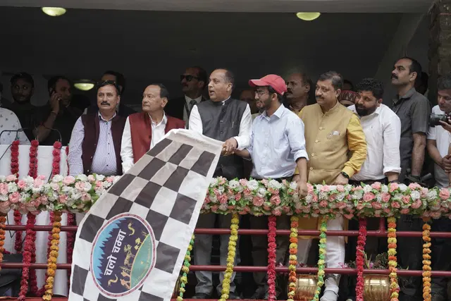 Solar panel installation in remote village