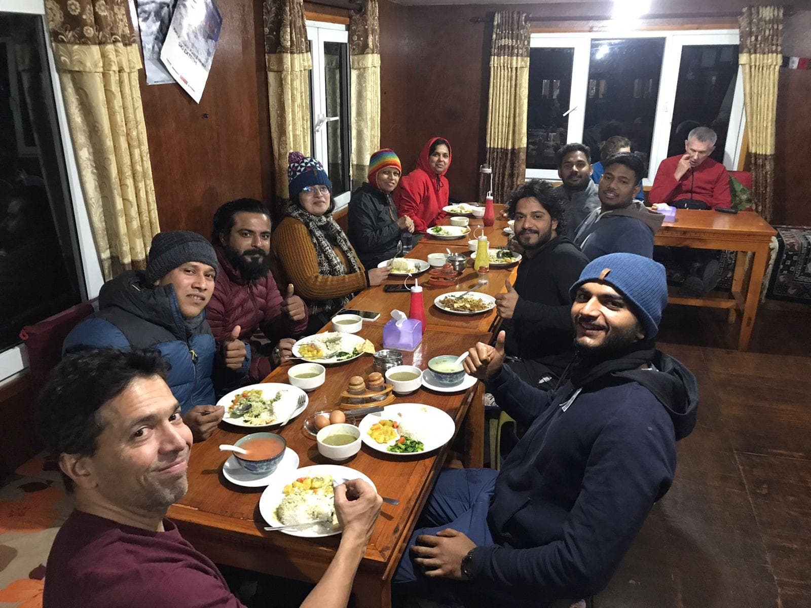 Alpine meadows with Himalayan backdrop