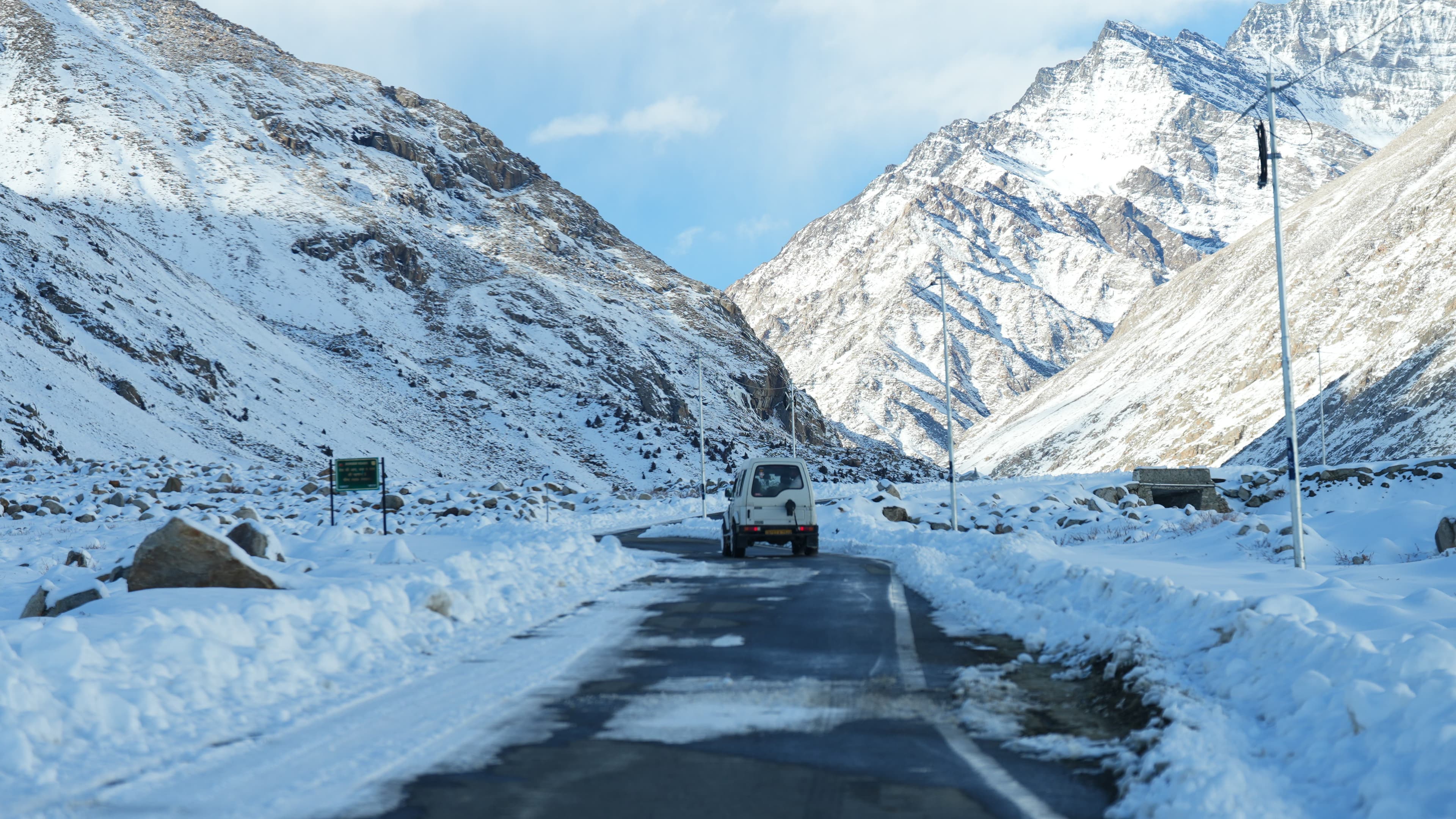 Winter Pangi with Miyar Valley of Lahaul